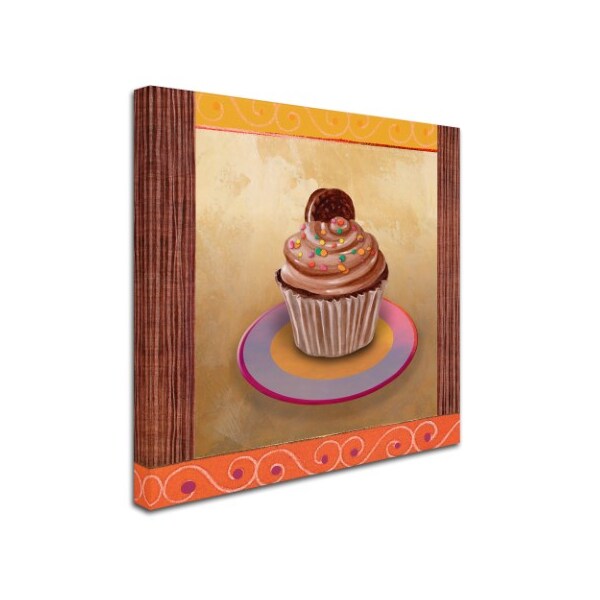 Fiona Stokes-Gilbert-ALI 'Chocolate Delight' Canvas Art,35x35